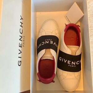 Givenchy Urban Street Leather with touch of pink Sneakers